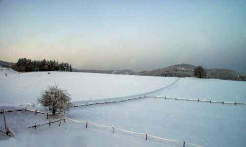 Adam Gazurek - Winter landscape on Groń Mountain